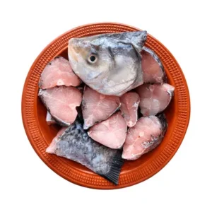Catla Fish After Cutting