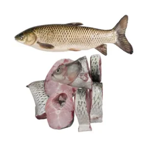 Grass Carp Fish After Cutting