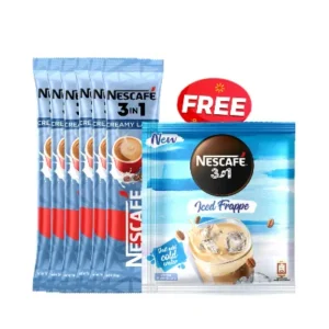 Nestle Nescafe Creamy Latte Coffee 18 gm (Free Nescafe Iced Frappe Coffee 1 pcs)
