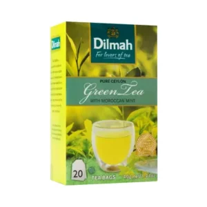 Dilmah Ceylon Moroccan Mint Green Tea