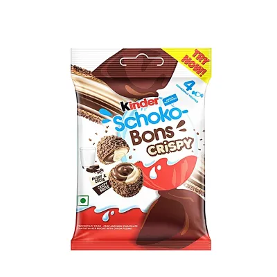 Kinder Schoko-Bons Crispy Milk And Cocoa Flavor 22.4 gm