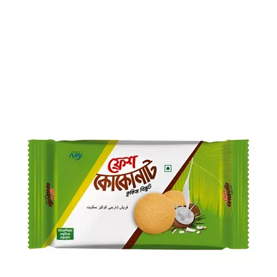 Fresh Coconut Cookies Biscuit