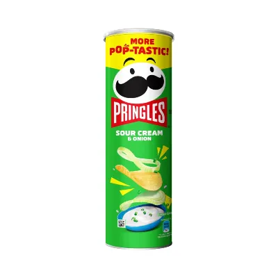 Pringles Sour Cream & Onion Potato Chips