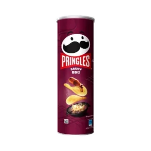 Pringles Saucy BBQ Potato Chips